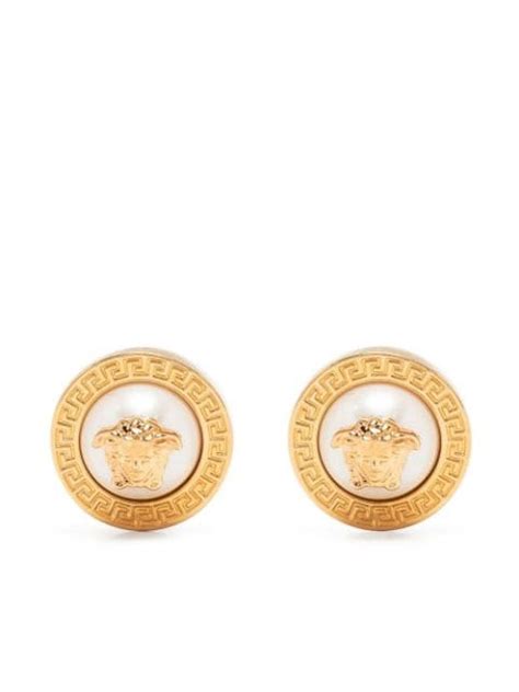 orecchini versace uomo